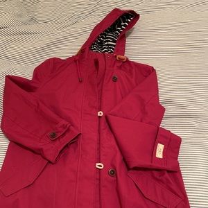 Joules Coast Jacket Berry NWT